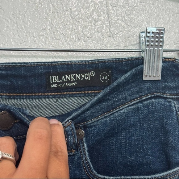 Blank NYC mid rise skinny jeans size 28 - Picture 6 of 11